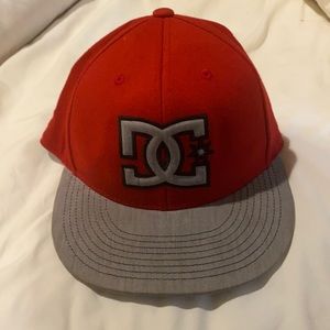 Red/Grey DC hat